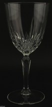 Luminarc Georgetown Pattern Wine Glass 6 7/8&quot; Tall Crystal Stemware Glassware - £6.26 GBP
