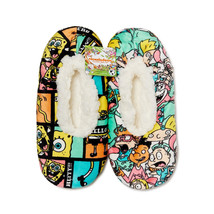 Fuzzy Babba Ladies Nickelodeon Slipper Socks, 2-Pack Fits 7-9.5 - £22.92 GBP