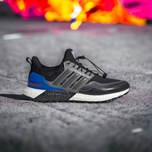 Adidas Men&#39;s Size 7 Ultra Boost C.Rdy DNA Shoes Black/Grey/Blue Black/Gray/Blue - £79.20 GBP