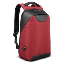 Women TSA Lock female Laptop Backpack USB Charge School Bag for Teenager girls F - £57.72 GBP