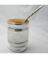 Argentina Mate Gourd Yerba Tea With Straw Bombilla Kit Healthy Diet Drin... - £27.40 GBP