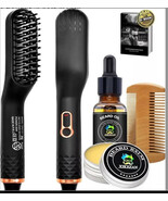 xikezan upgraded 3-in-1 Hair includ Straightening Brush, Beard Balm, Bea... - $19.79