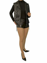 Pants Women Leather S Shorts Hot Short Dance Pu Mini Black Punk Rock Buckle 10 - £44.39 GBP