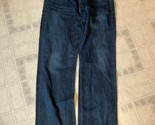 Lucky Brand Jeans Men&#39;s 33X34 Blue 361 Vintage Straight Leg Denim Dark Wash - $27.72