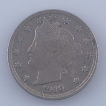 1910 5C Liberty Nickel, XF État, Tout Naturel Couleur, Fort Détail - £24.82 GBP