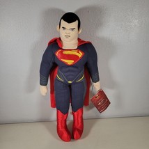 Superman Plush DC Comics Superhero Man of Steel Toy Factory With Tags - £10.14 GBP