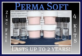 Perma Soft Reline~Denture Adhesive Alternative!~4 kits~False Teeth Relin... - $32.95