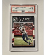 J.J. WATT 2016 Panini Donruss #121 Houston Texans - Mint PSA - NFL - £56.25 GBP