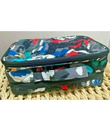 Vera Bradley Splash Floral Blush &amp; Brush Makeup Case NWT - $53.15 CAD