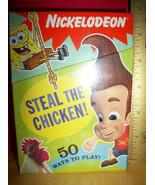 Jimmy Neutron Card Game Nick Spongebob Nickelodeon Steal The Chicken Set... - $14.24
