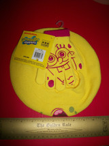 SpongeBob Girl Clothes Nick Sponge Bob Square Pants Tam Cap Outfit Hat Glove Set - £7.42 GBP