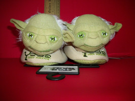 Star Wars Baby Clothes 7/8 Medium Toddler Slippers Shoes Yoda Socktop Footwear - £9.69 GBP