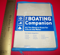 Sport Gift Boating Companion Guide Book First Aid Water Safety Tips Refe... - $18.99