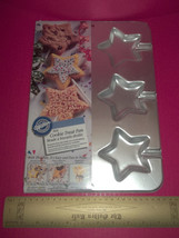 Wilton Food Craft Bake Star Lollipop Pop Cookie Sheet Snack Treat Cake Pan Mold - £11.20 GBP