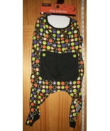 WorldPet Dog Clothes Medium Halloween Holiday Pet Pajama Pumpkin Ghost S... - $9.49