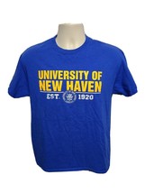 University of New Haven Connecticut est 1920 Adult Medium Blue TShirt - £11.64 GBP