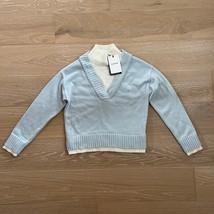 En Saison Ayden Sweater Top Ice Blue XS NWT - $74.99