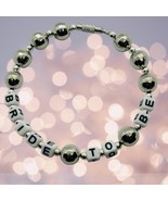 Handmade BRIDE TO BE BRACELET wedding GIFT BAG unique HEN NIGHT party MA... - €10,54 EUR