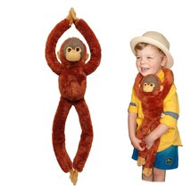 Tree Huggers - Orangutan From Deluxebase. 28 Inch Hanging Stuffed Animals Made F - £22.07 GBP