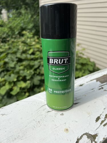 Brut Classic Antiperspirant & Deodorant Aerosol Can 6 oz EXP 2023 - $19.79