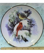 Vintage Collectible Cardinals Decorative Decor Plate by Baranyk Design - £14.92 GBP