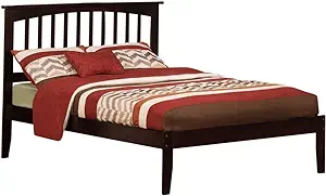 AFI Mission Full Traditional Bed with Open Footboard and Turbo Charger i... - $475.99