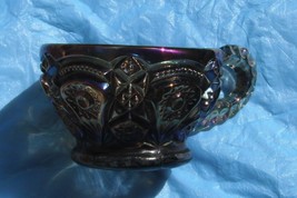 Fashion...punch cup...scarce smoke color--GE...vintage carnival glass - £68.83 GBP