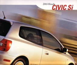 2003 Honda CIVIC Si sales brochure catalog 03 US hatchback - £7.94 GBP