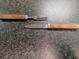 Fork &amp; Knife Combo Set H.A. Mack Boston Italy - $658.39 MXN