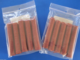 17 mm Snack Stick CASINGS for 46 lbs Edible BEEF Collagen Slim sausage - £27.49 GBP