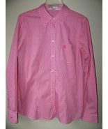 Peck &amp; Peck  Womens SMALL Long Sleeve Red White Check  Button Top Shirt ... - $25.47 CAD