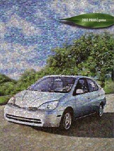 2002 Toyota PRIUS HYBRID sales brochure catalog 02 US - £6.39 GBP
