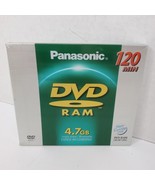 Panasonic DVD RAM 4.7 GB 120 Min Single Sided Rewritable LM-AF120U New S... - £9.06 GBP