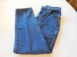 Lee Original Jeans Women&#39;s Ladies Pants Size 14P Petite Blue Jeans Denim GUC - £16.43 GBP