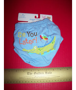 Small Wonders Baby Clothes 6M-12M Diaper Cover Alligator See Ya Later Bo... - $4.74