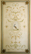 Wall stencil Versailles Grand Panel - Large - Detailed Elegant French decor - £95.60 GBP