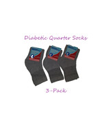 Diabetic Socks for Women 3-Pack   Gray Ankle Socks Diabetic Comfort Soc... - $317.43 MXN