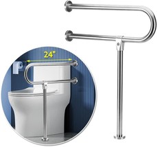 Handicap Rails Grab Bars Bathroom Toilet Safety Rails Support For Elderly - £71.64 GBP