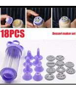 (18PCS) Manual Cookies Biscuit Filling Dessert Maker for Making Cookies,... - $23.00 CAD