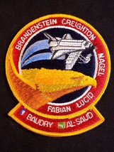 NASA PATCH Shuttle Brandenstein Creighton Nagel Fabian Lucid Baudry Al-S... - £6.53 GBP