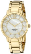 GOLD-TONE Gramercy Kate Spade 1YRU0780 Stainless Watch - £155.88 GBP