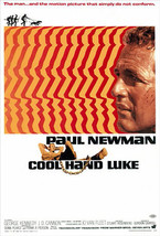 Cool Hand Luke Poster 27x40 inches Paul Newman 1967 Psychedelic 69x101 cms - $34.99