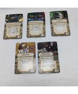 (5) X-Wing Miniatures Starter Set  Upgrade Cards - $9.69 CAD