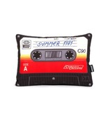 Wouff Barcelona Cassette Tape Rectangular Throw Pillow NWT Retired Design - £23.34 GBP