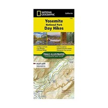 National Geographic Topographic Map Guide 2020 Yosemite National Park Da... - $30.00