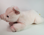 Aurora Miyoni Pig Plush Pale Pink Realistic Stuffed Farm Animal Piggy 17... - $16.78