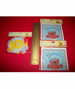 Sesame Street Gift Bags Set Happy First Birthday Party Banner Elmo Big B... - $9.49