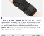 DJO Bell-Horn Composite Wrist Brace w/ Abducted Thumb Right Large - Game... - €20,78 EUR