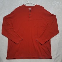 Duluth Trading Co. Men&#39;s Polo Shirt Size 2XL XXL Orange Short Sleeve Casual - £23.08 GBP