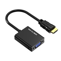 Hdmi To Vga Adapter, Hdmi To Vga Converter Gold-Plated Male To Female, D... - £10.15 GBP